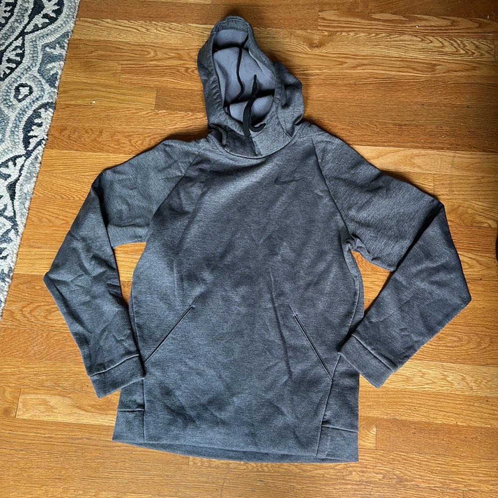 Nike Dri Fit tunnel neck hooded sweatshirt size S